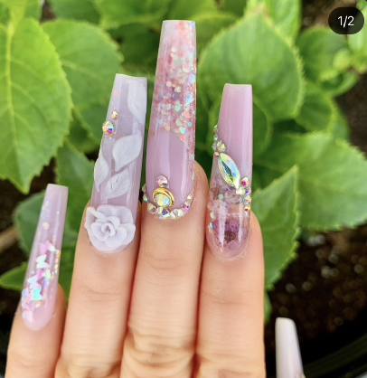 Tammy's Nails and Supply nail work in North Charleston, South Carolina